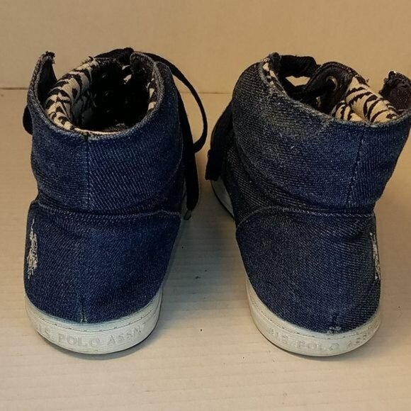 U.S. Polo Assassin Hi Top Sneakers Shoes Women's WOMAN'S Size 7½ - Picture 5 of 13